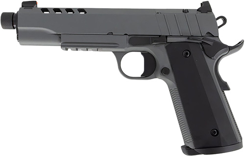 TISAS 1911 SF9 NIGHT STALKER – 9MM 5″ THREADED 2-9RD GREY