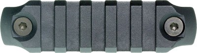BCM RAIL SECTION--NYLON KEYMOD - 3" RAIL BLACK