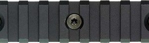 BCM RAIL SECTION--NYLON KEYMOD - 4" RAIL BLACK