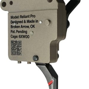 RISE TRIGGER RELIANT PRO REM - 700 1-3LB PULL CURVED FDE/BLK