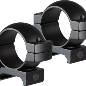 TRUGLO RINGS 1" MEDIUM MATTE - BLACK WEAVER/PICATINNY ALUMNM