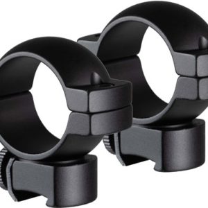 TRUGLO RINGS 1" MEDIUM MATTE - RIMFIRE/AIRGUN 3/8" W/4 SCREWS