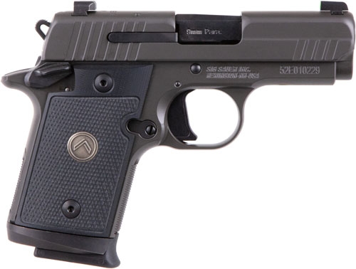 SIG P938 LEGION 9MM 3″ SAO – XRAY3 (3)7RD G10 GRIP/GREY