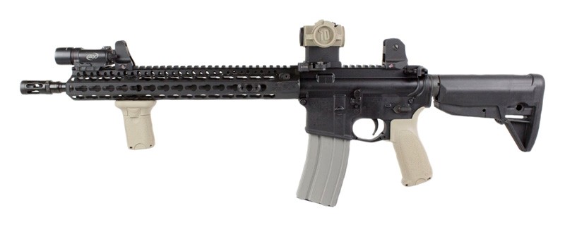 BCM STOCK MOD 0 BLACK – FITS AR-15 MIL-SPEC