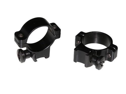 Burris Deluxe Aluminum .22 Rings 1" Medium 0.80 in Actual Height - Gloss