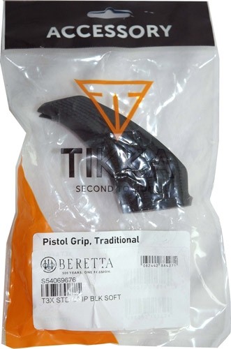 TIKKA GRIP ADAPTER FOR T3X – SYN STOCKS STD SOFT TOUCH BLK